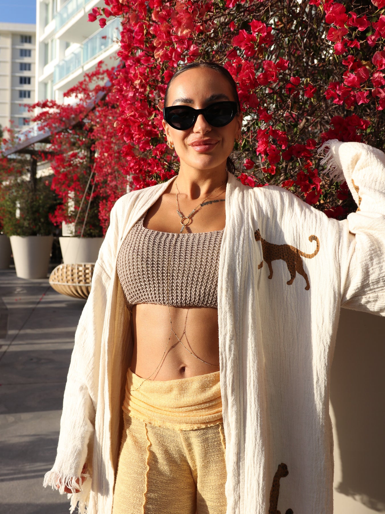 Celeste Labradorite Body Chain