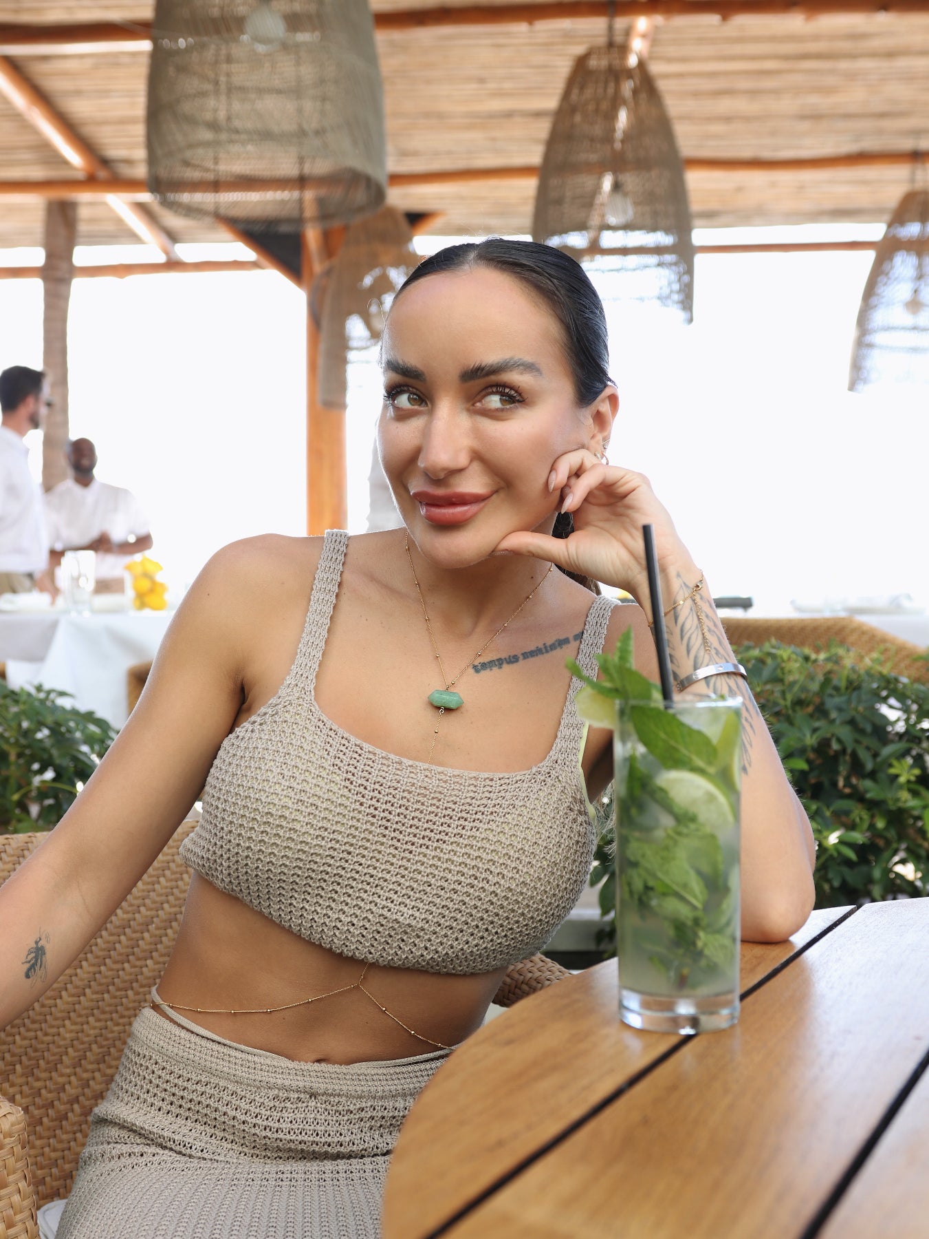Green Fairy Aventurine body chain