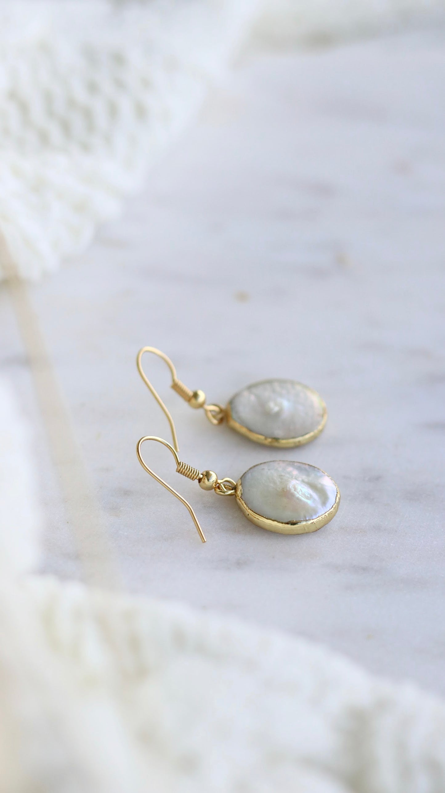 Fresh Water Pearl Earrings