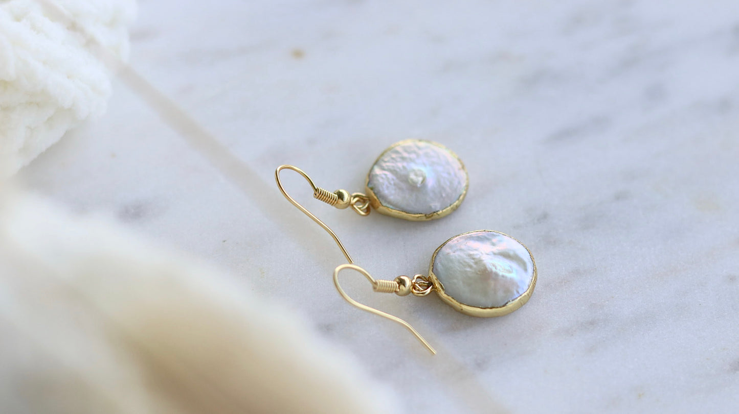 Fresh Water Pearl Earrings