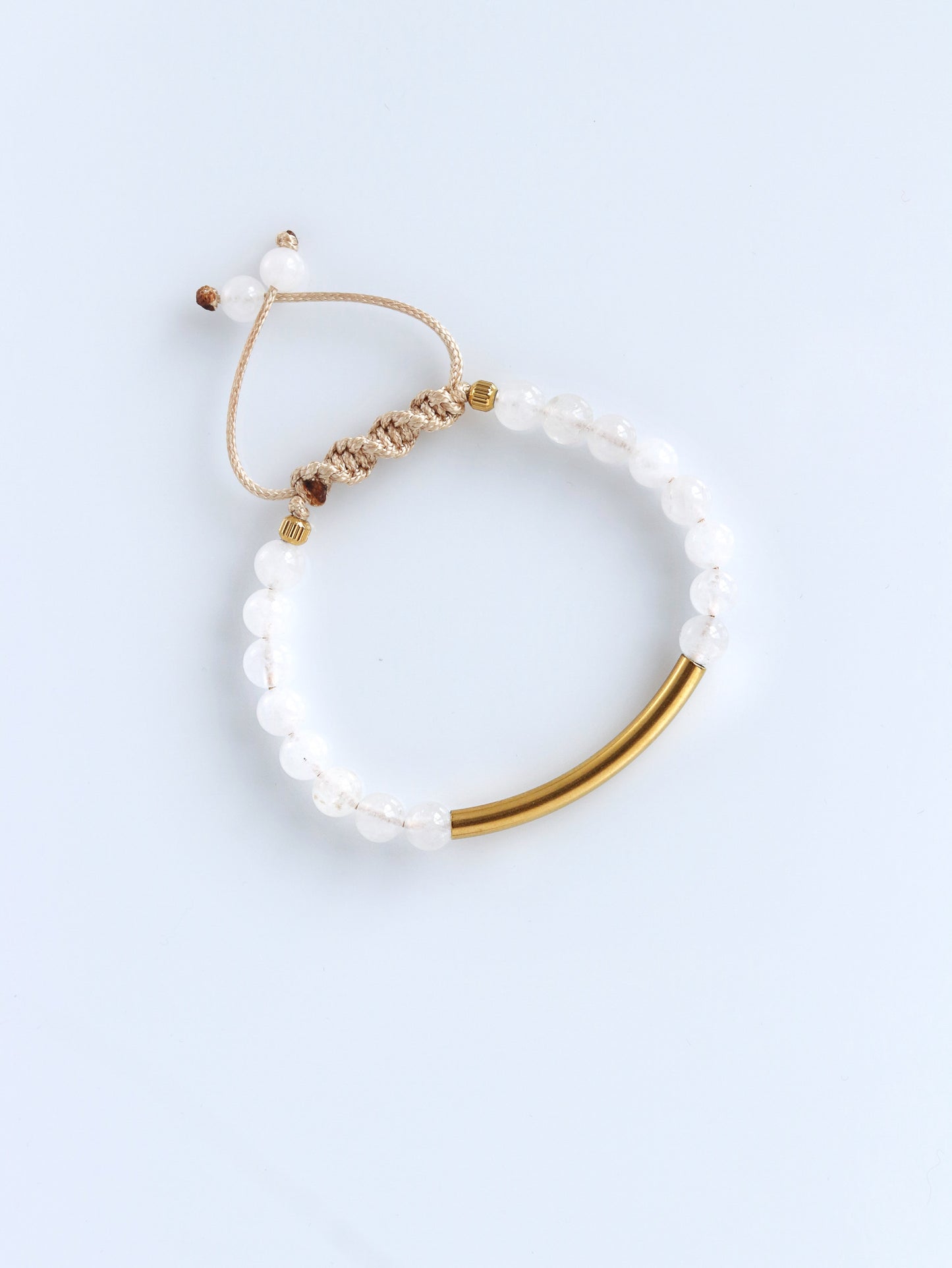 Halo White Jade bracelet