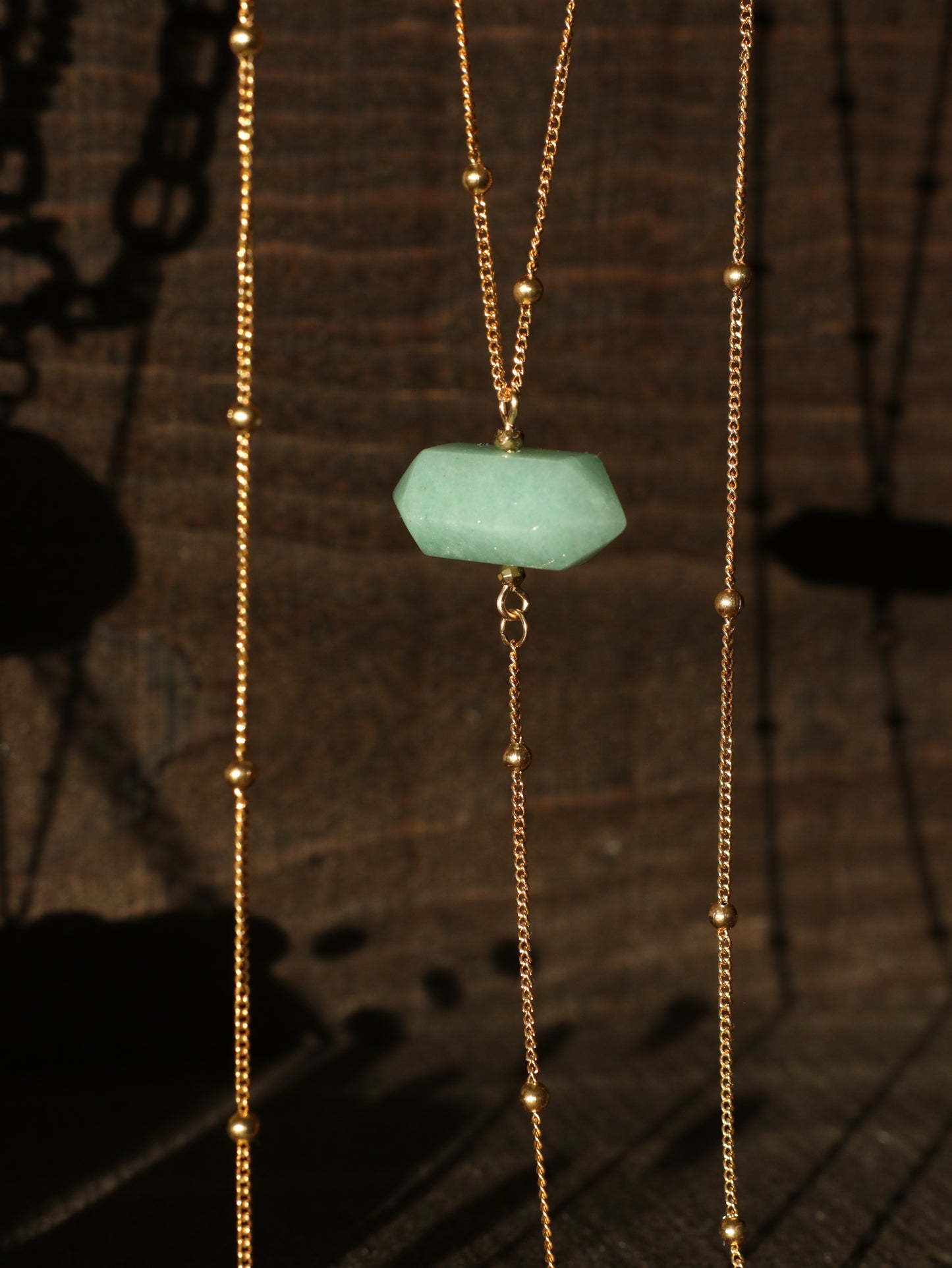 Green Fairy Aventurine body chain
