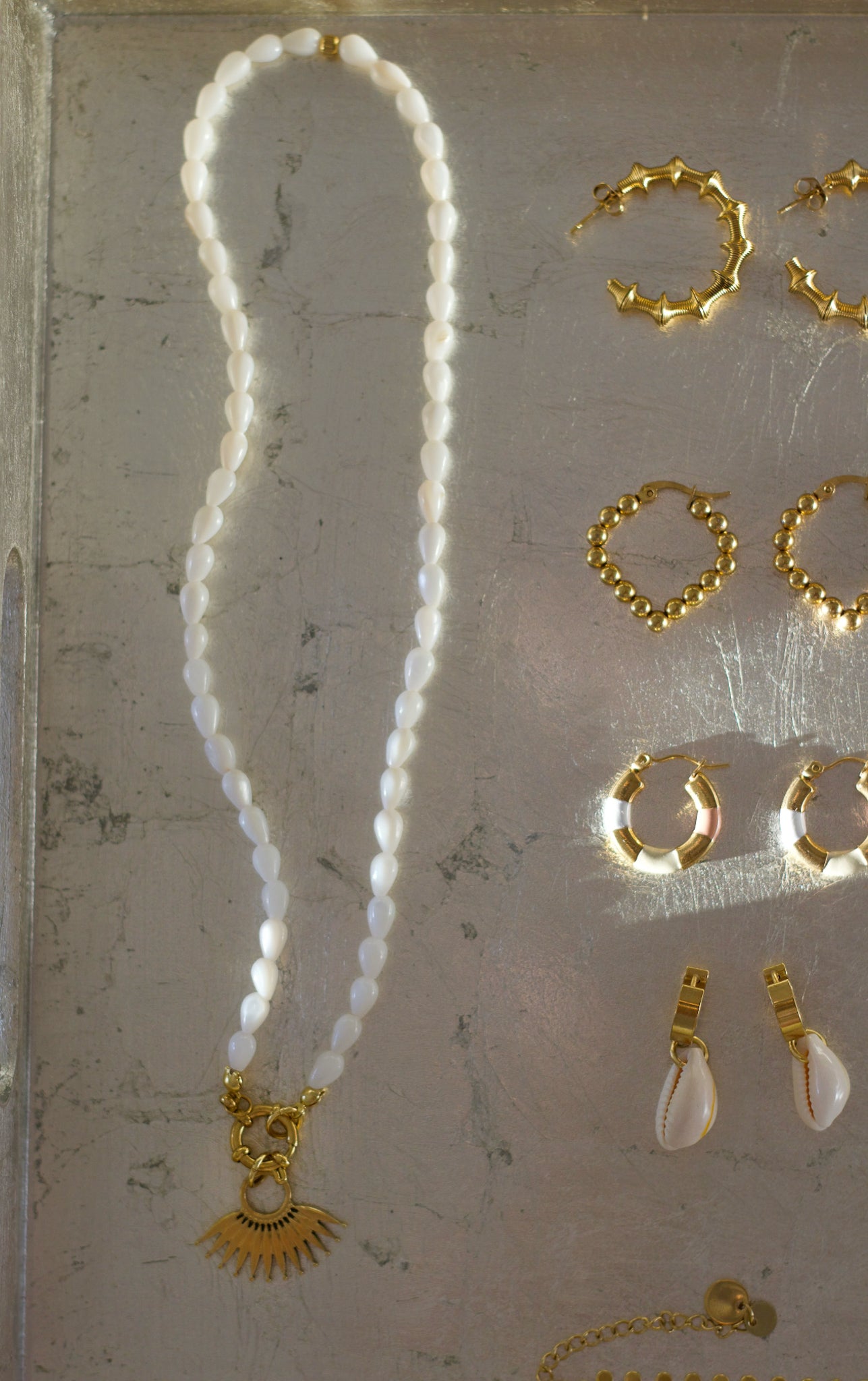 Moroccan Dream hoop earrings