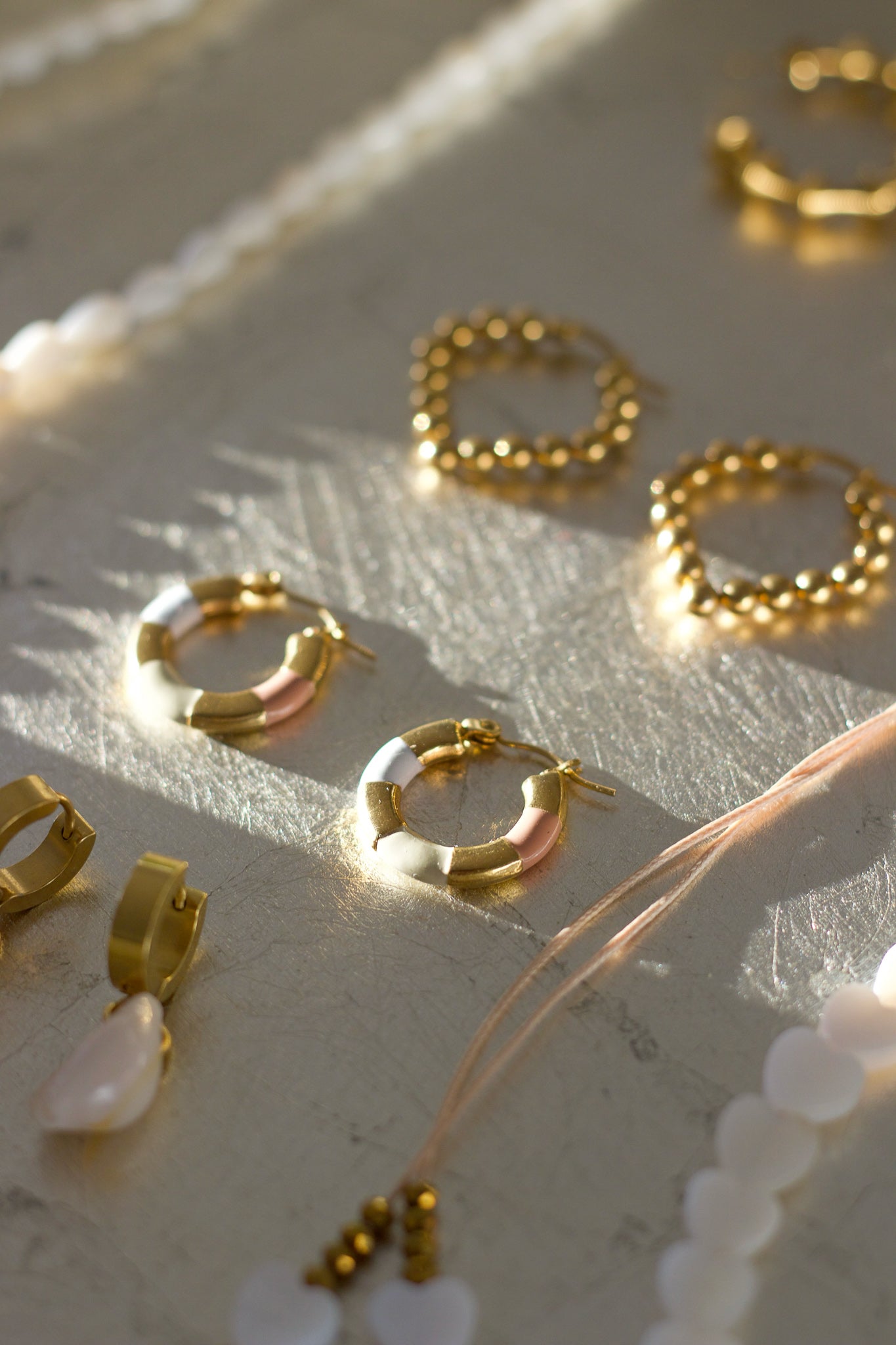 Moroccan Dream hoop earrings