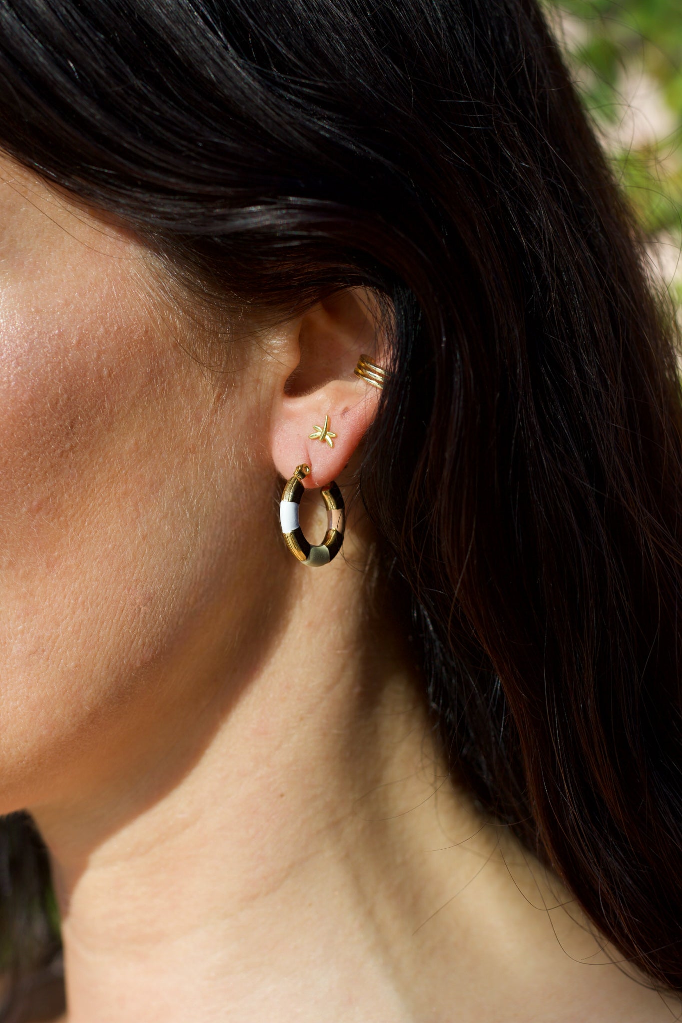 Moroccan Dream hoop earrings