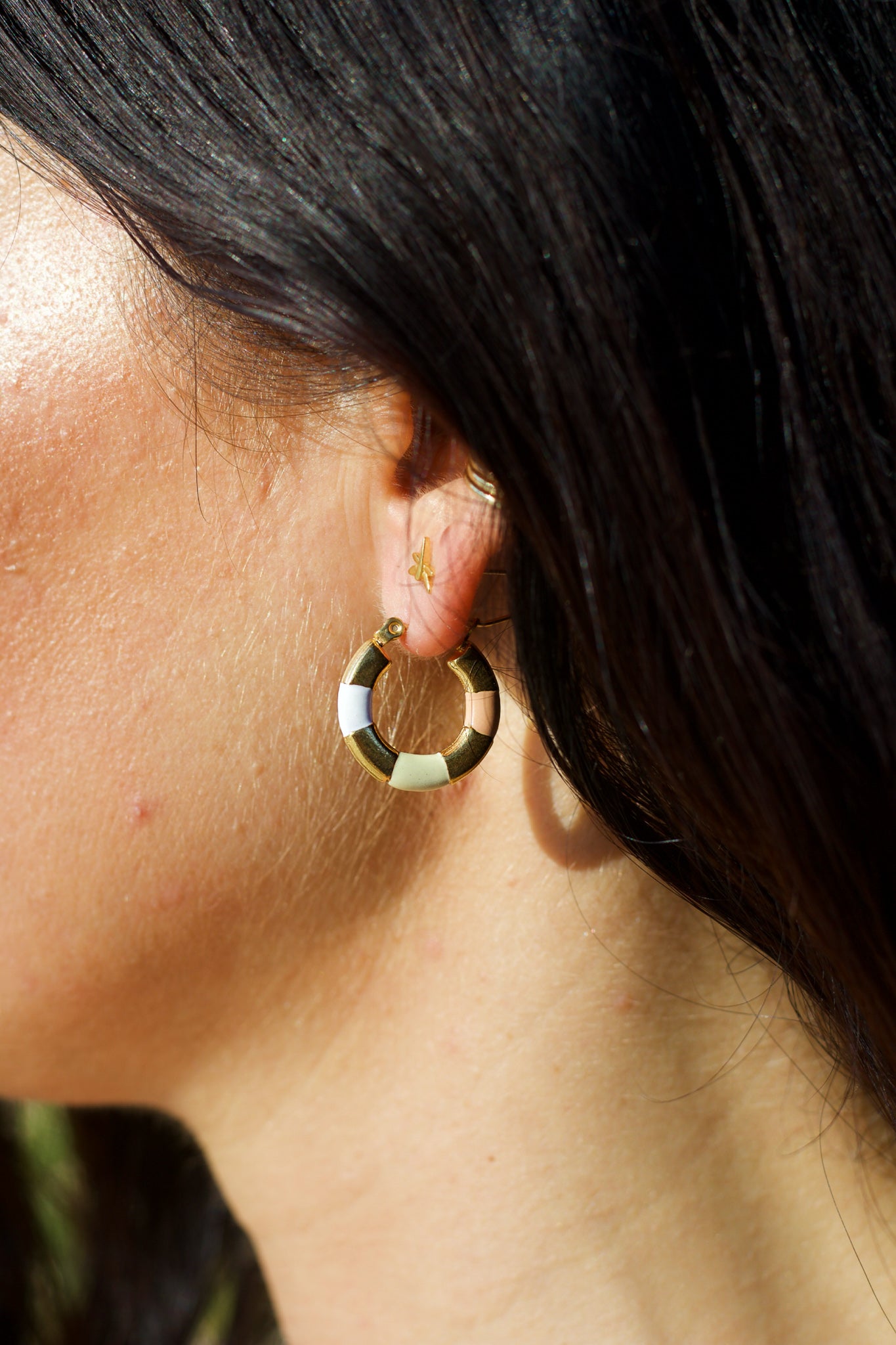 Moroccan Dream hoop earrings