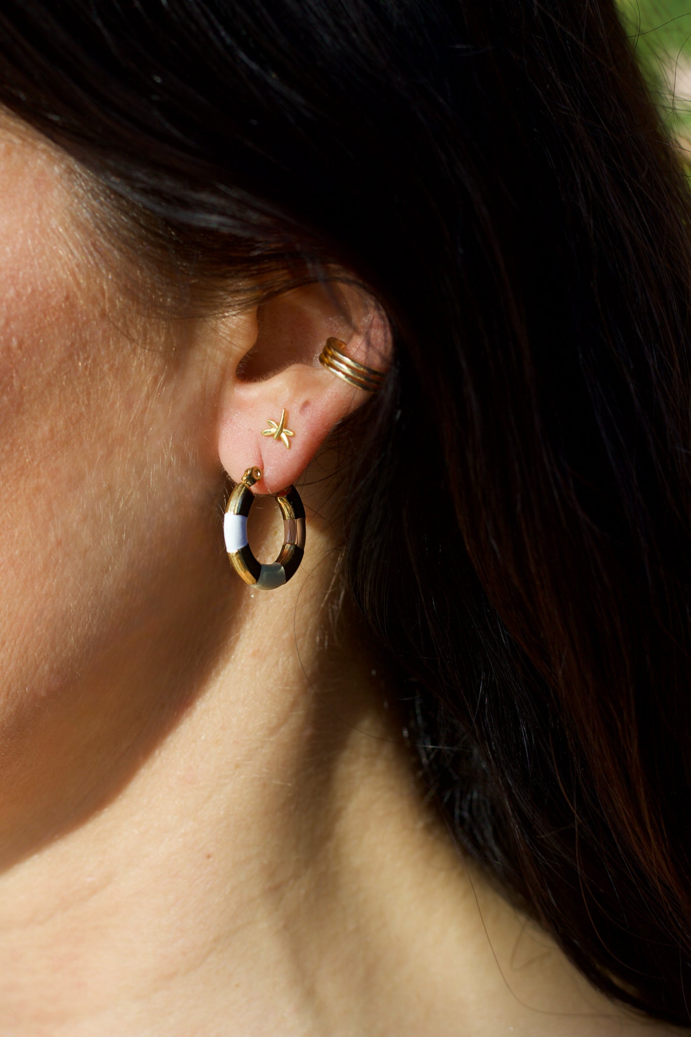 Moroccan Dream hoop earrings