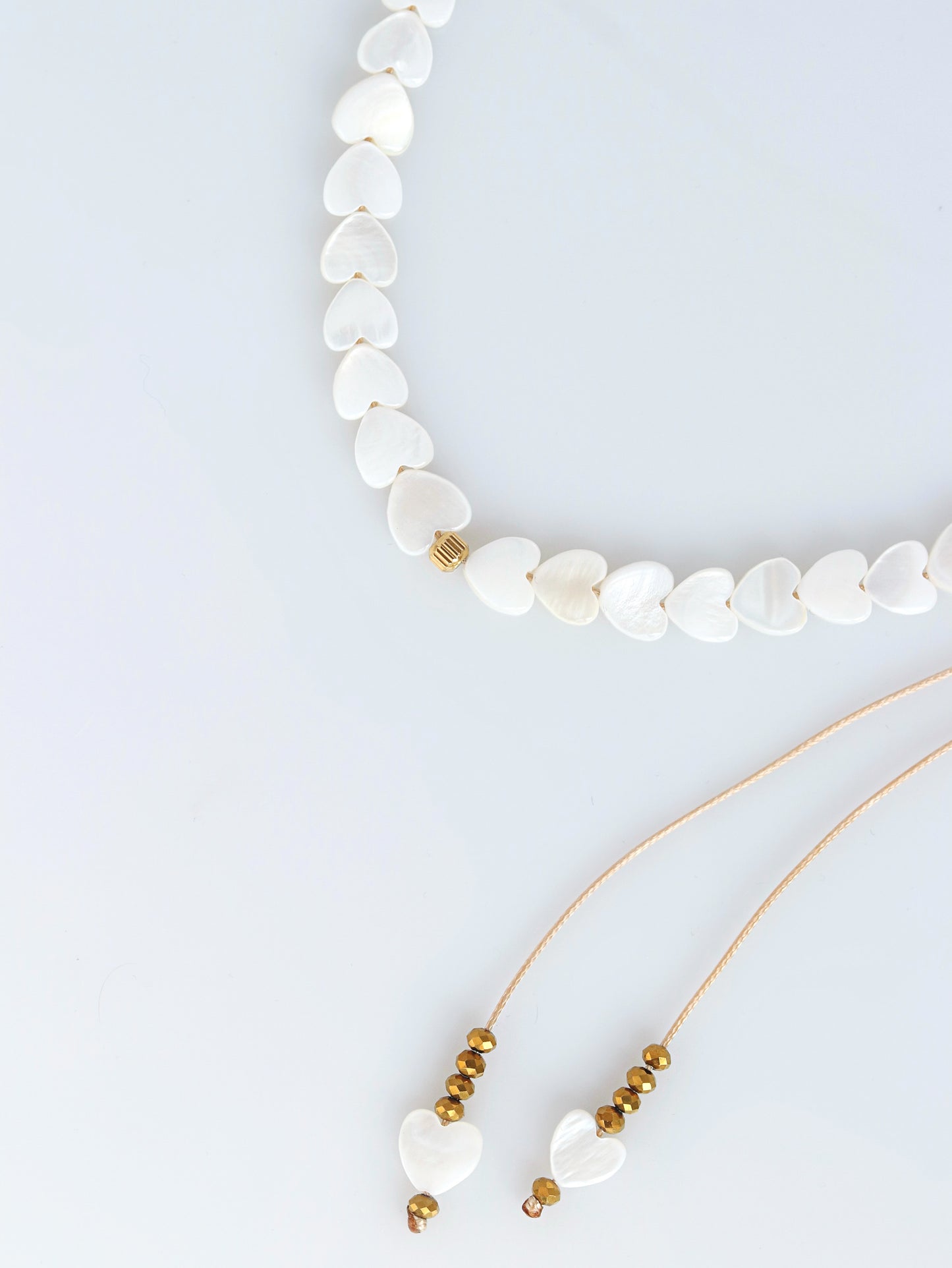 Naila heart shell necklace