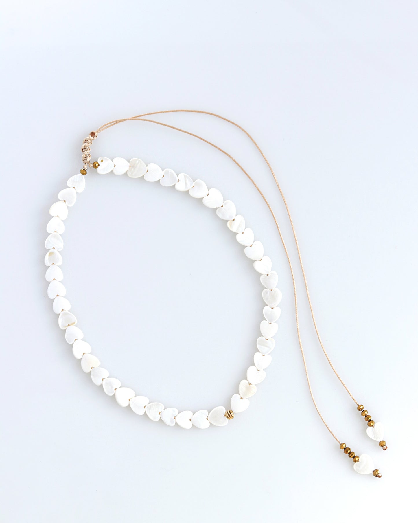 Naila heart shell necklace