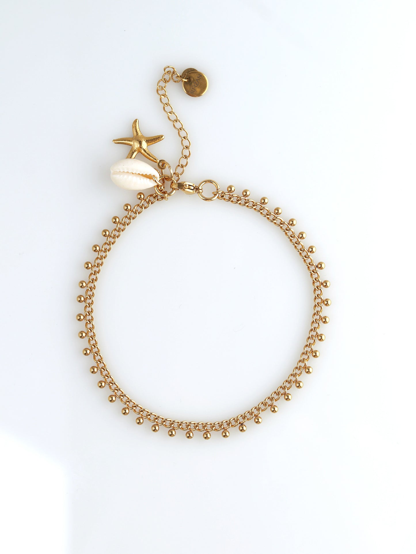 Ocean Gold anklet