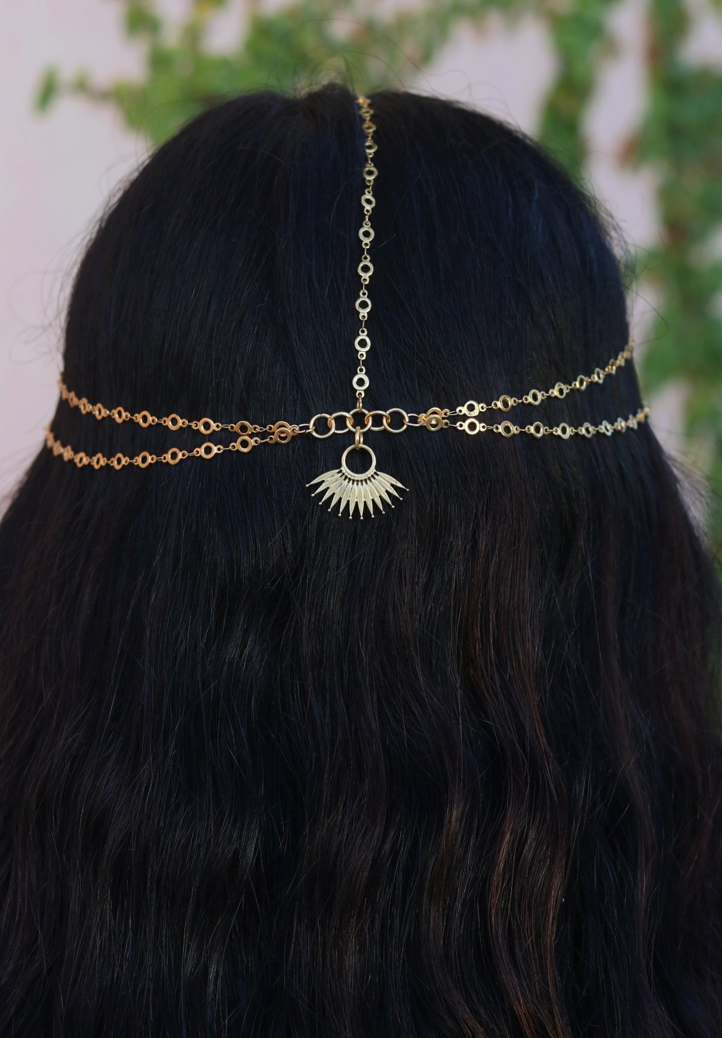 Oriental Fantasy head piece jewelry