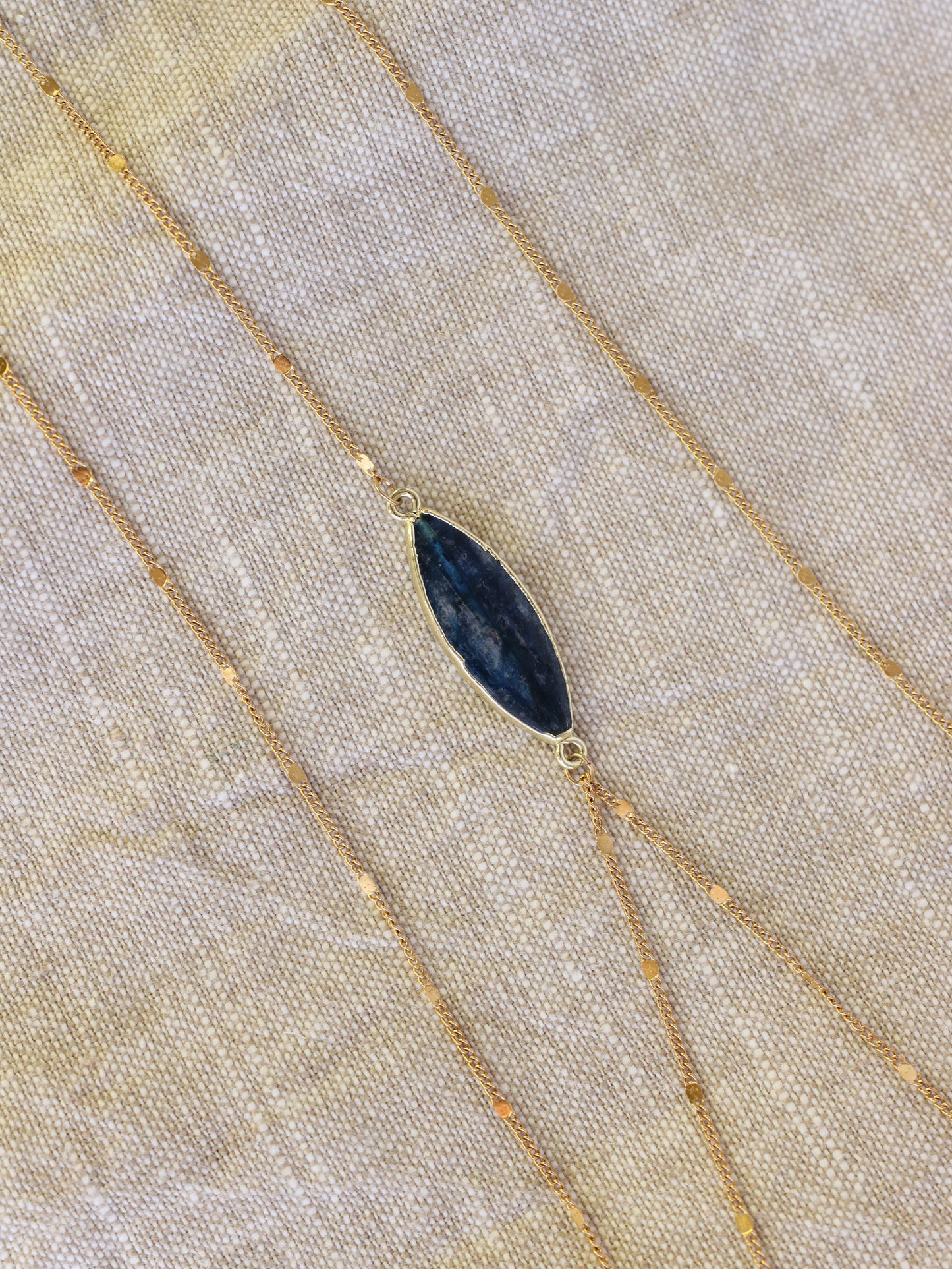 Serenity Blue Kyanite Body Chain