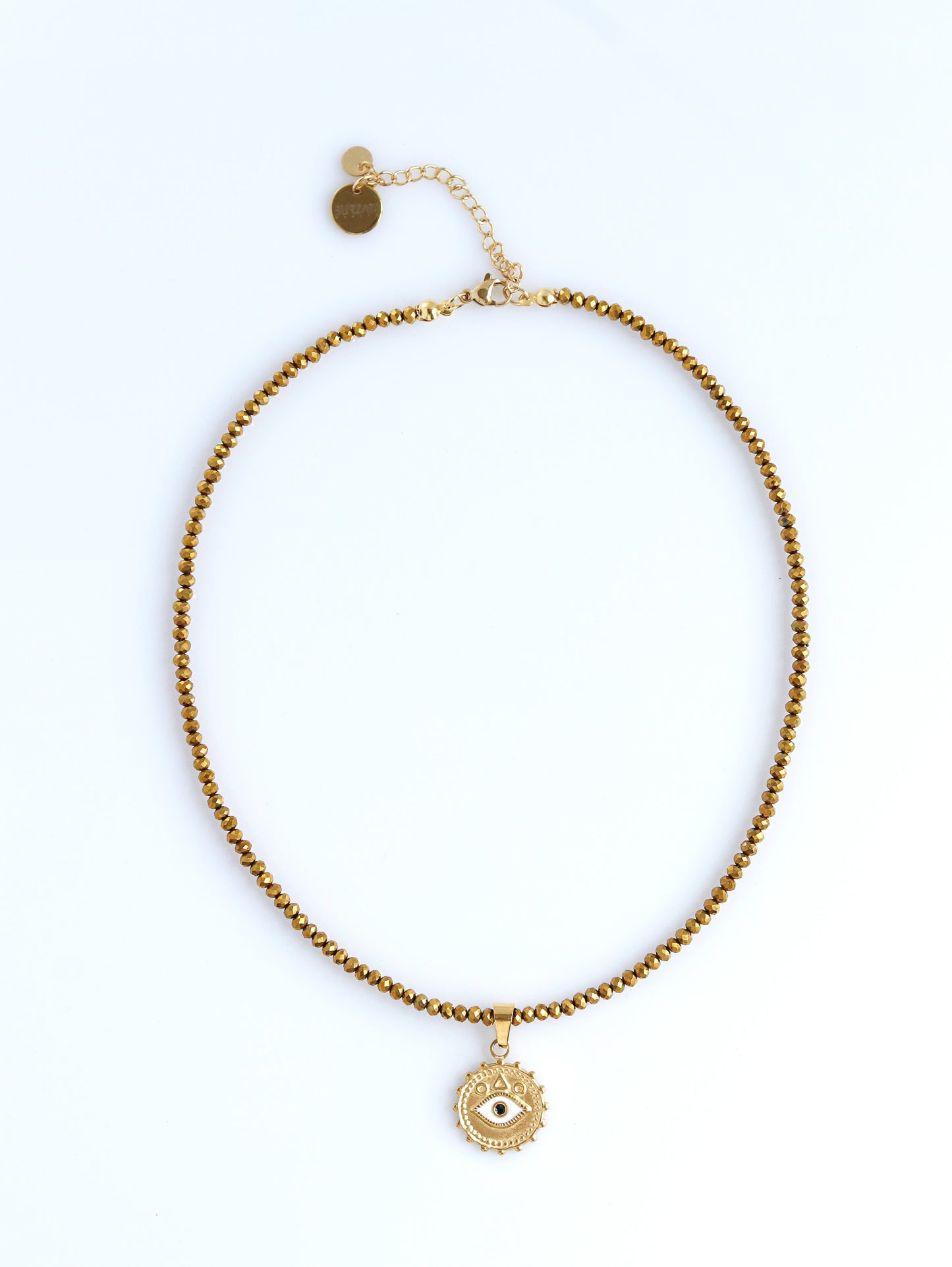 Golden Eye necklace