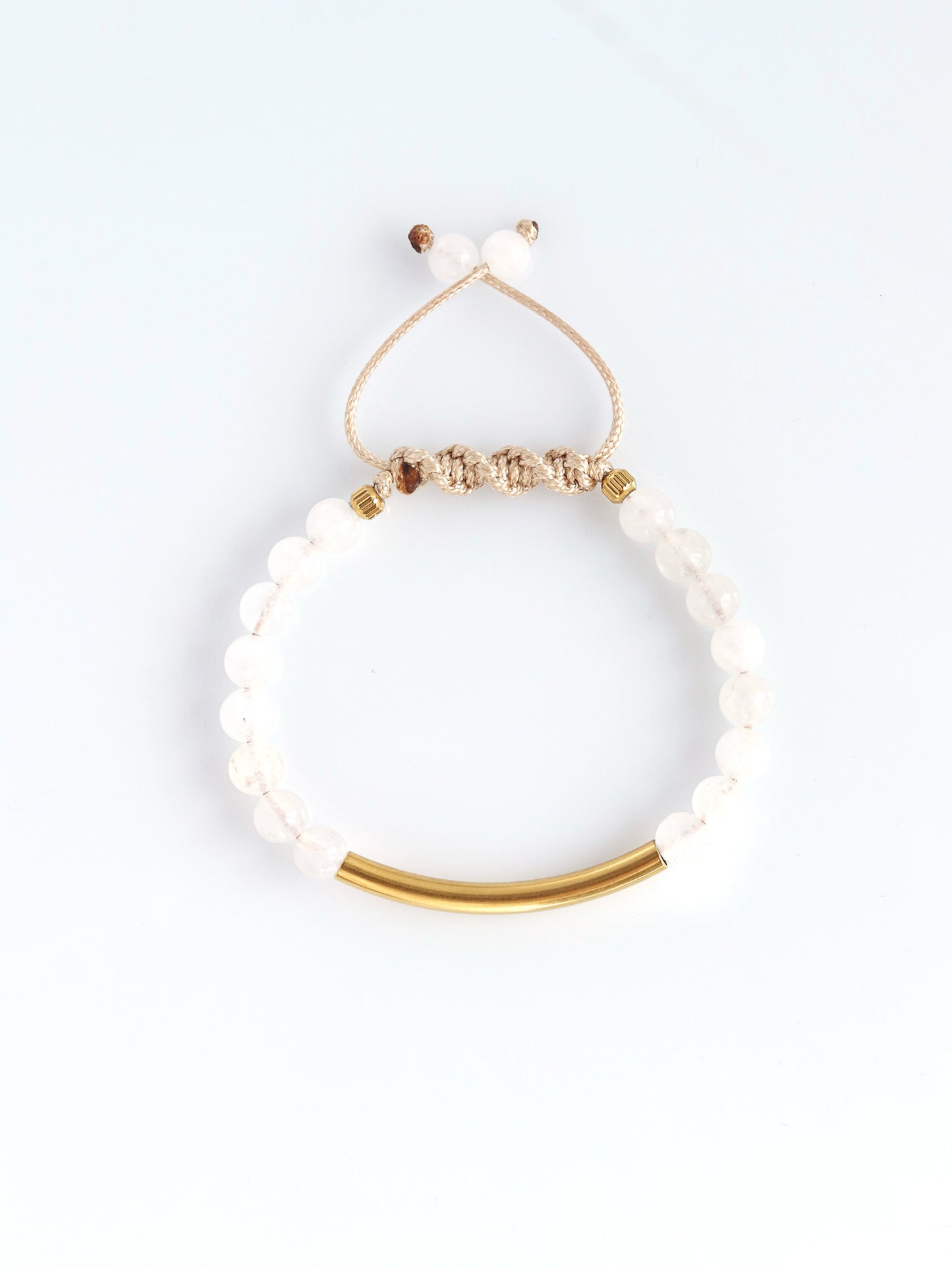 Halo White Jade bracelet