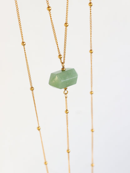 Green Fairy Aventurine body chain