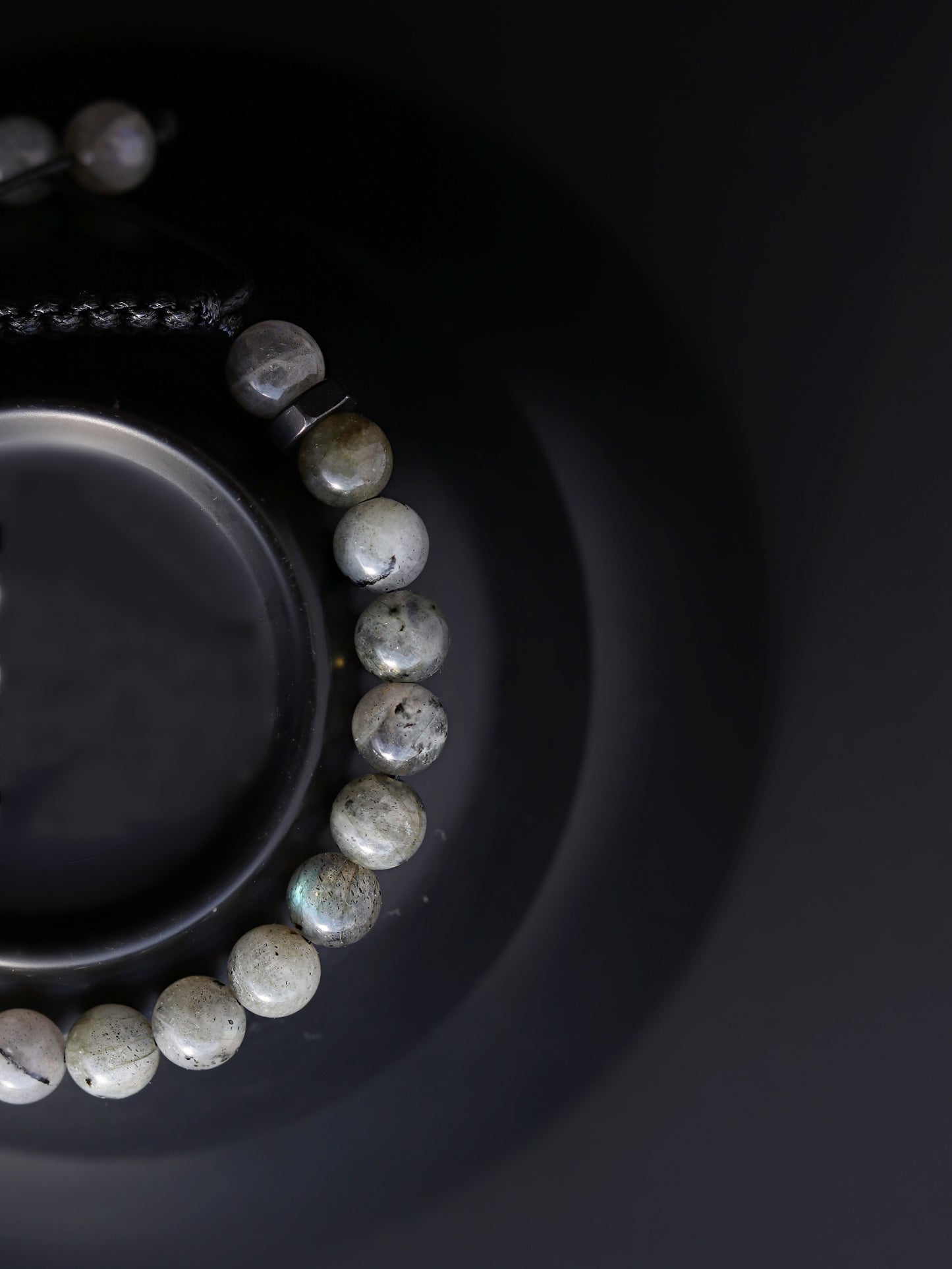 Men’s Labradorite Beaded Bracelet