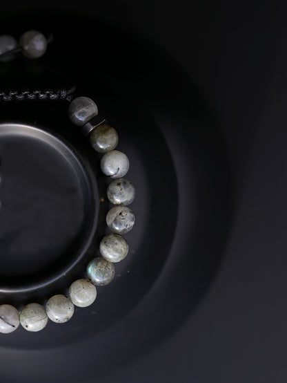 Men’s Labradorite Beaded Bracelet