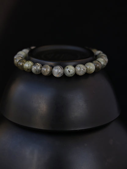 Men’s Labradorite Beaded Bracelet