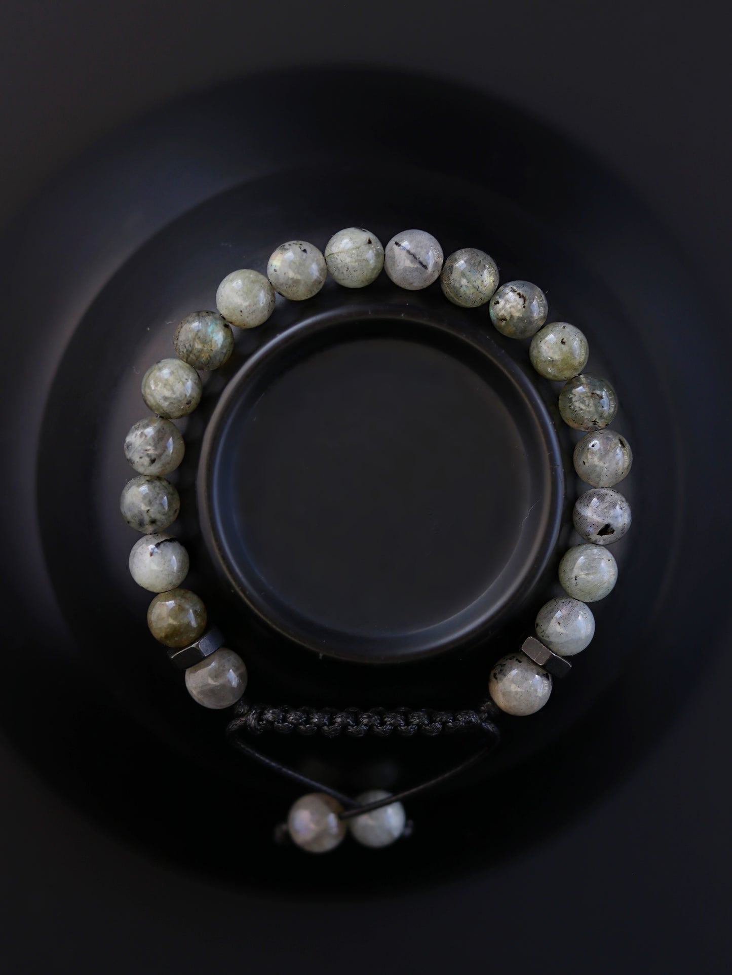 Men’s Labradorite Beaded Bracelet