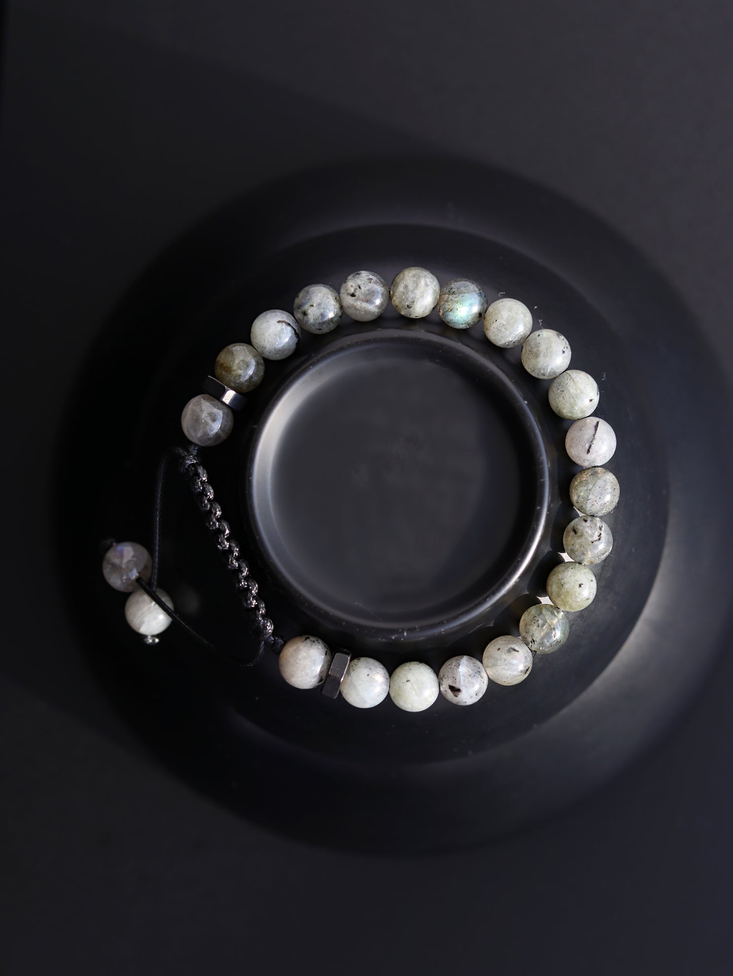 Men’s Labradorite Beaded Bracelet