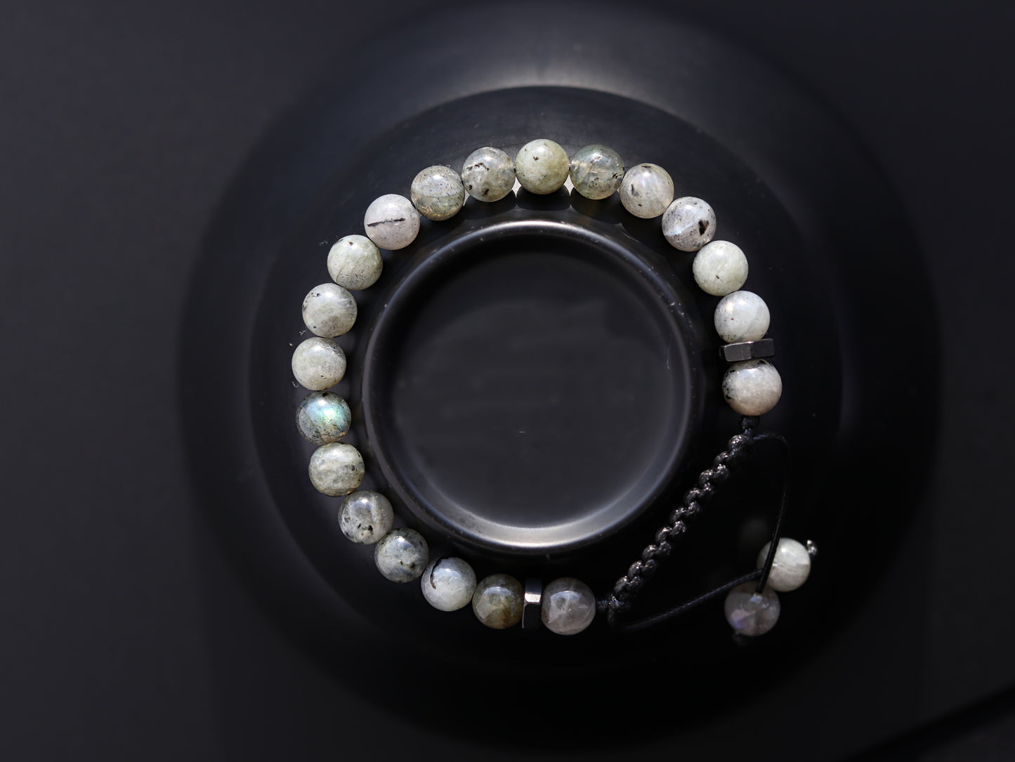 Men’s Labradorite Beaded Bracelet