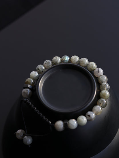 Men’s Labradorite Beaded Bracelet