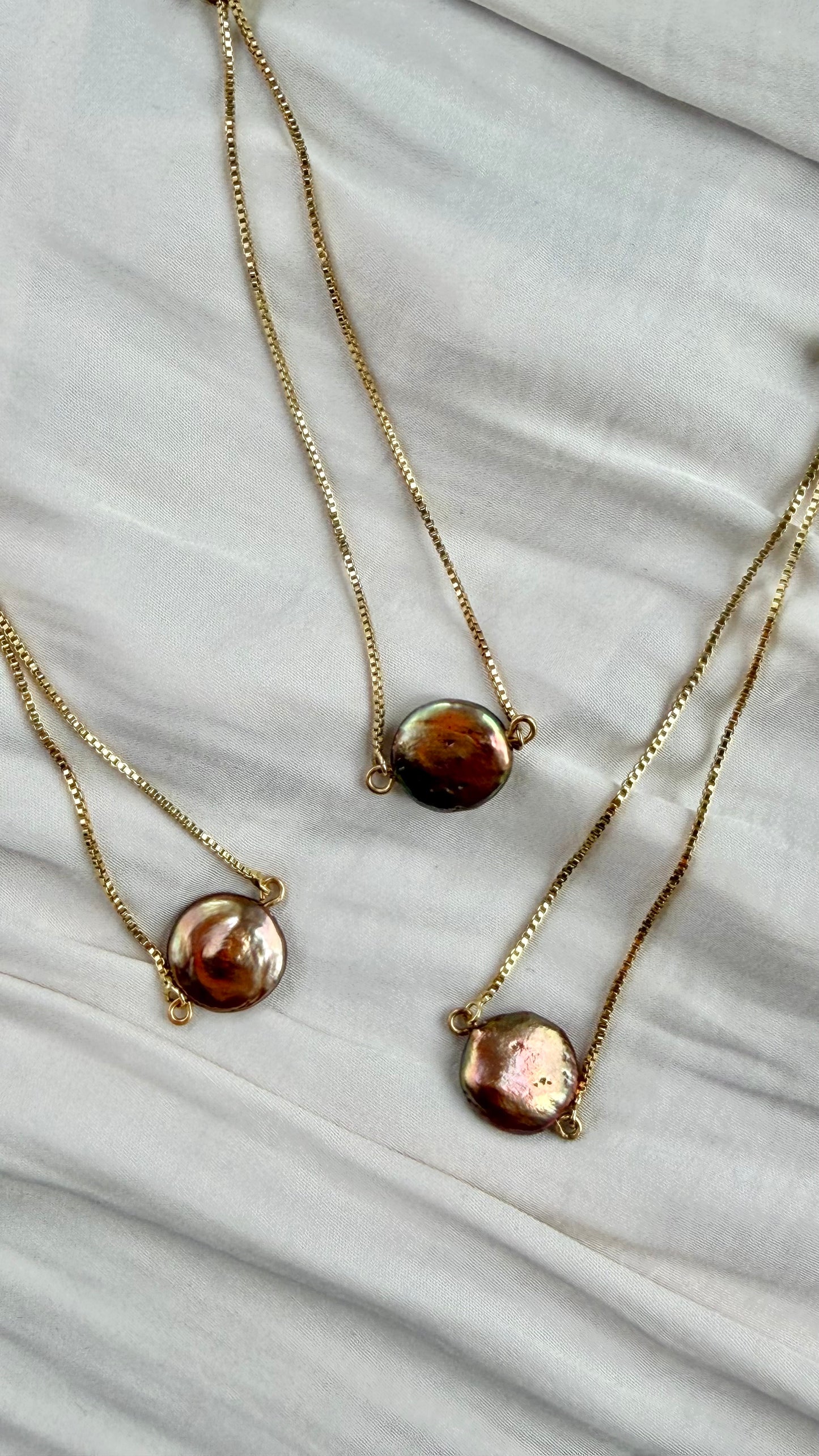 Luna Sola Bracelet - Single Pearl Bracelet