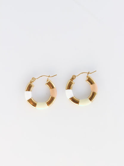 Moroccan Dream hoop earrings