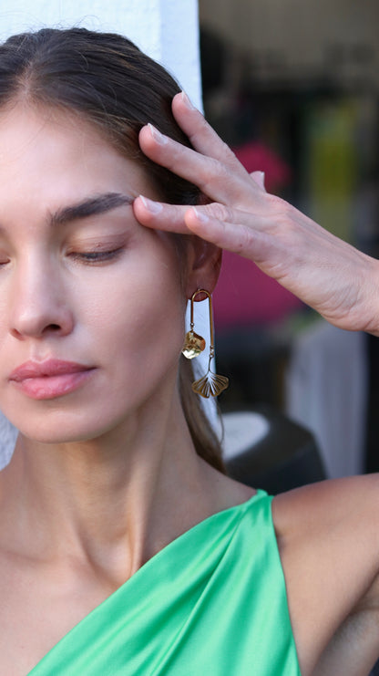 Petal bells earrings