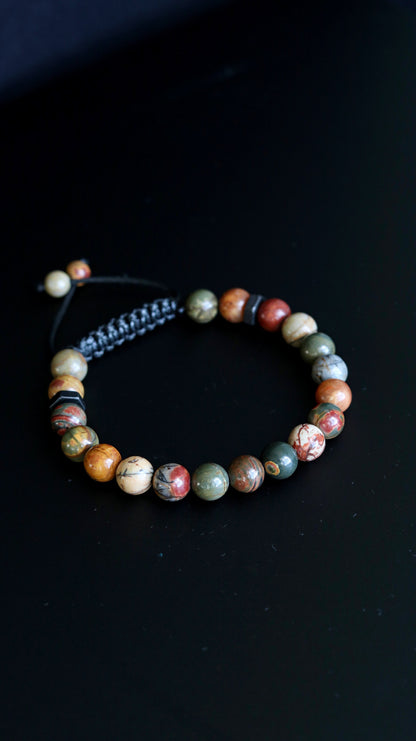 Picasso Jasper Bracelet
