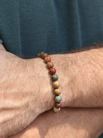 Picasso Jasper Bracelet