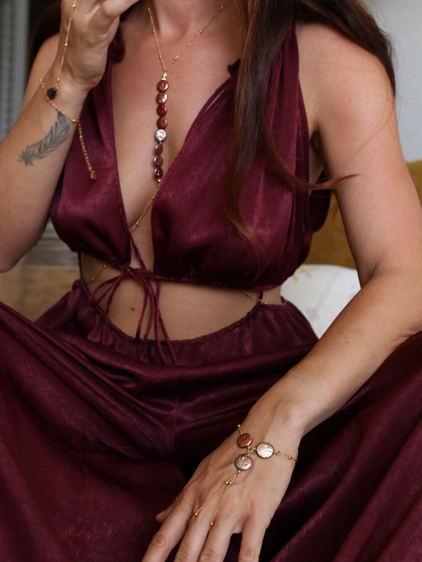 Rosa Cadena Body Chain