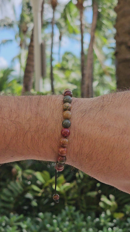 Picasso Jasper Bracelet
