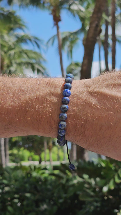 Lapis Lazuli Men Bracelet